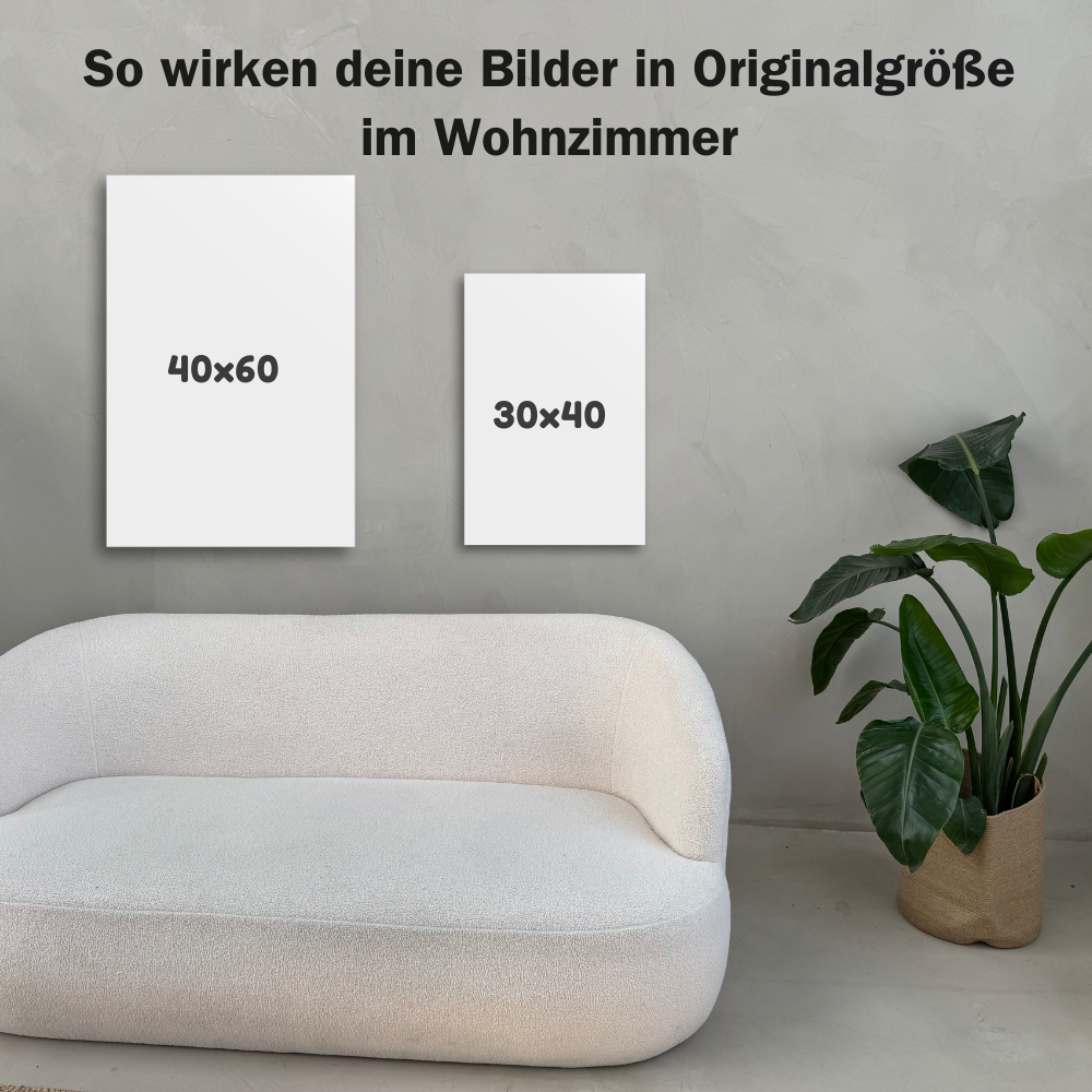 Malen nach Zahlen dein eigenes Bild
