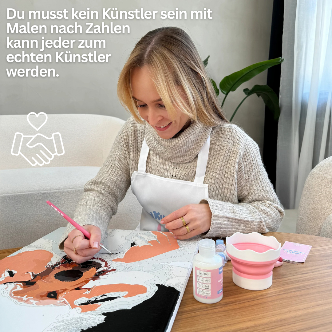 Dein eigenes Bild als Malen-nach-Zahlen
