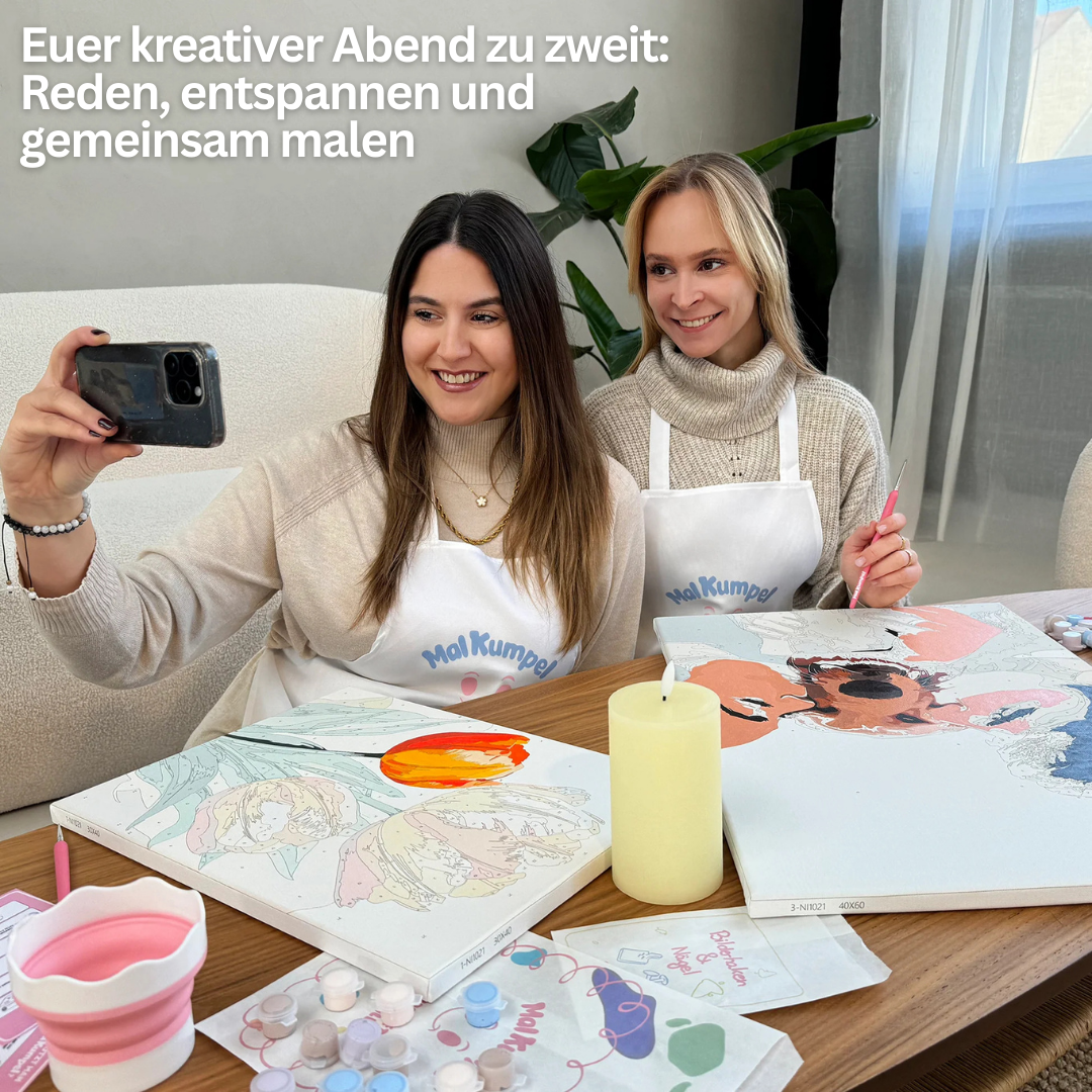 Dein eigenes Bild als Malen-nach-Zahlen