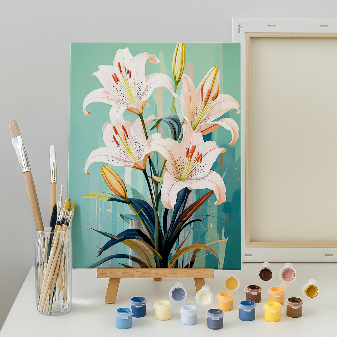 Malen nach Zahlen Lolo Blume