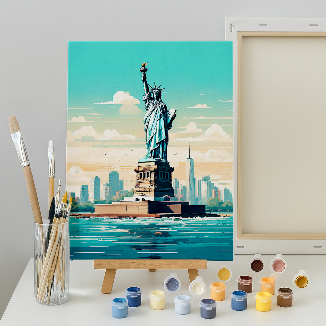 Malen nach Zahlen New York