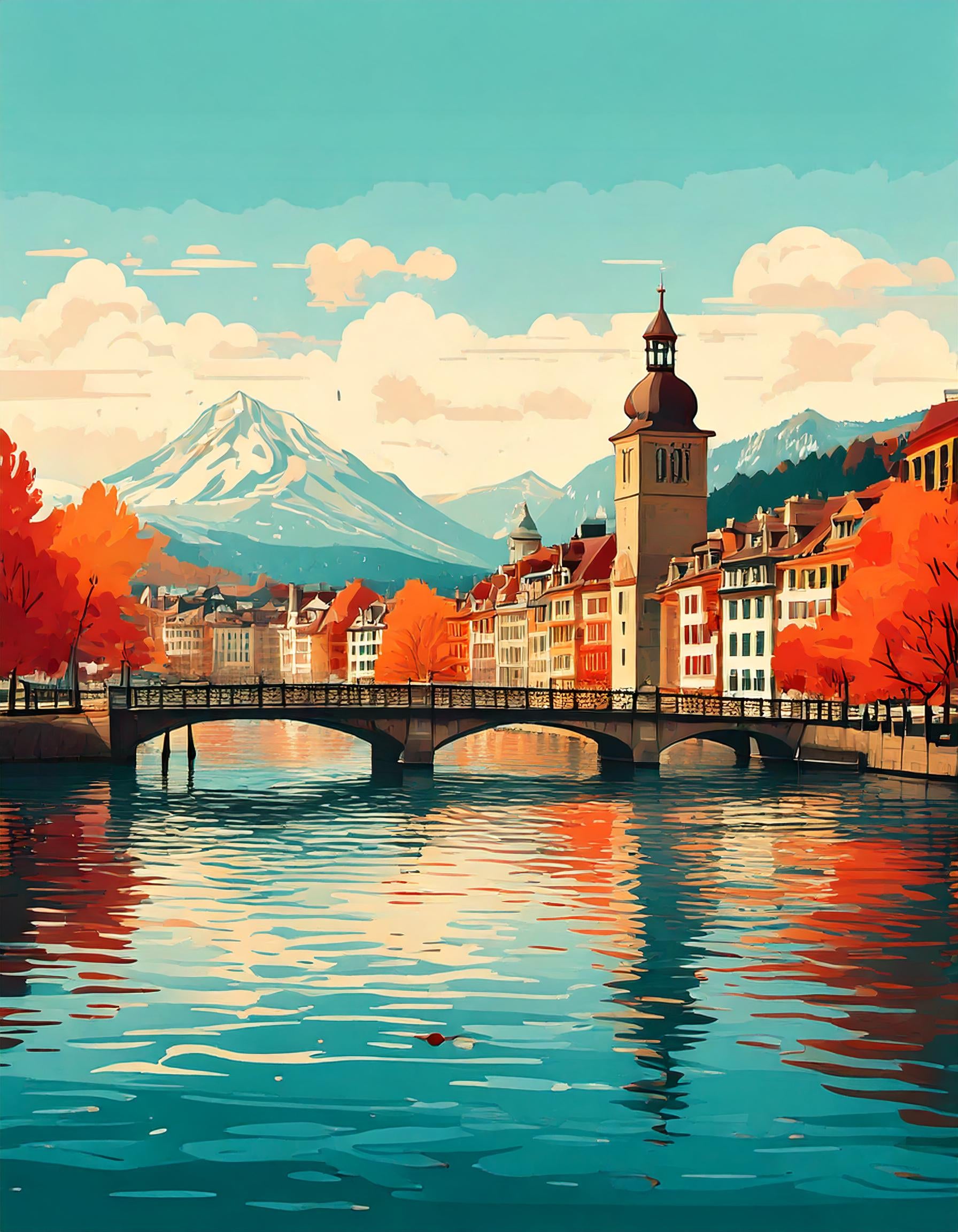 Malen nach Zahlen Lucerne