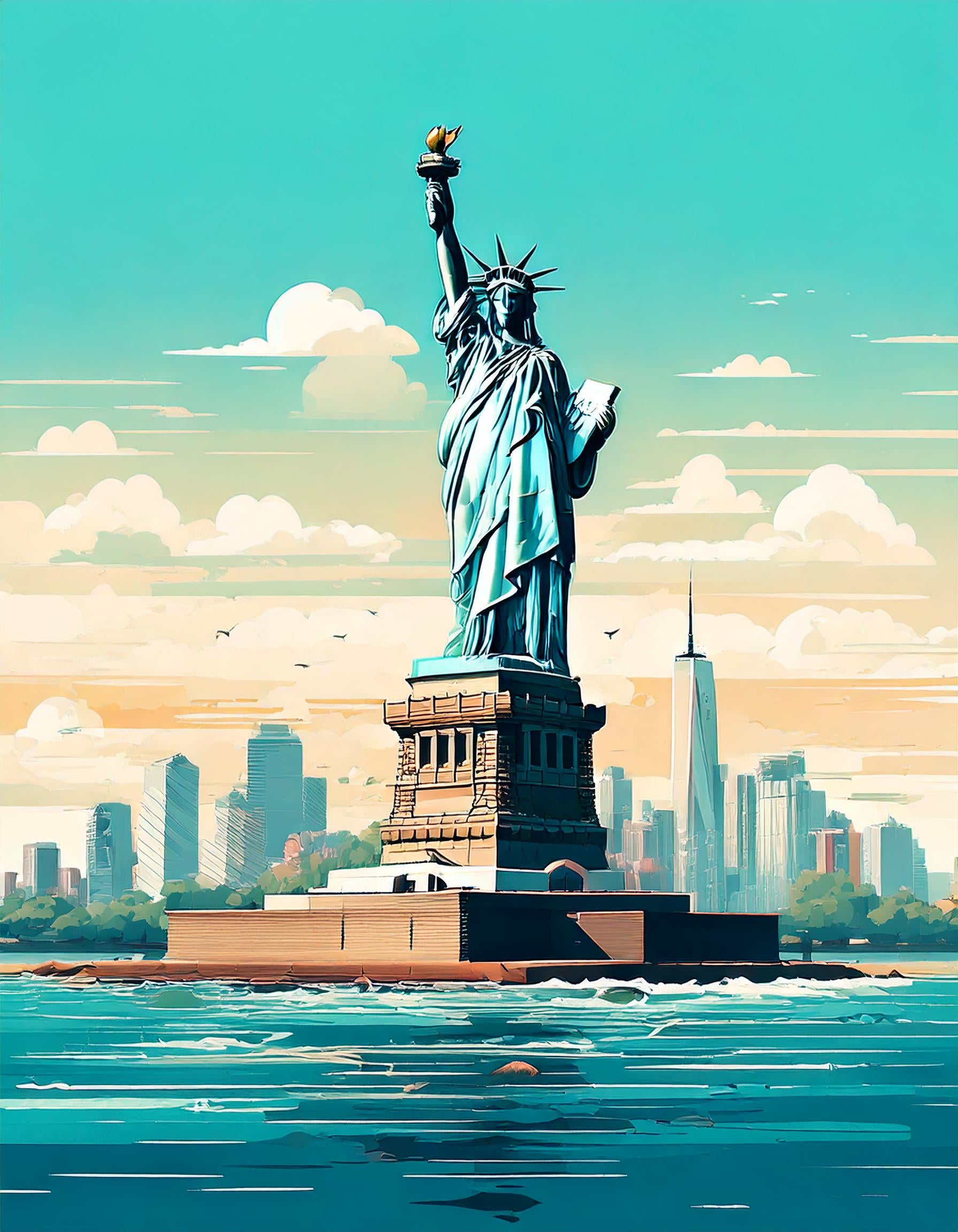 Malen nach Zahlen New York