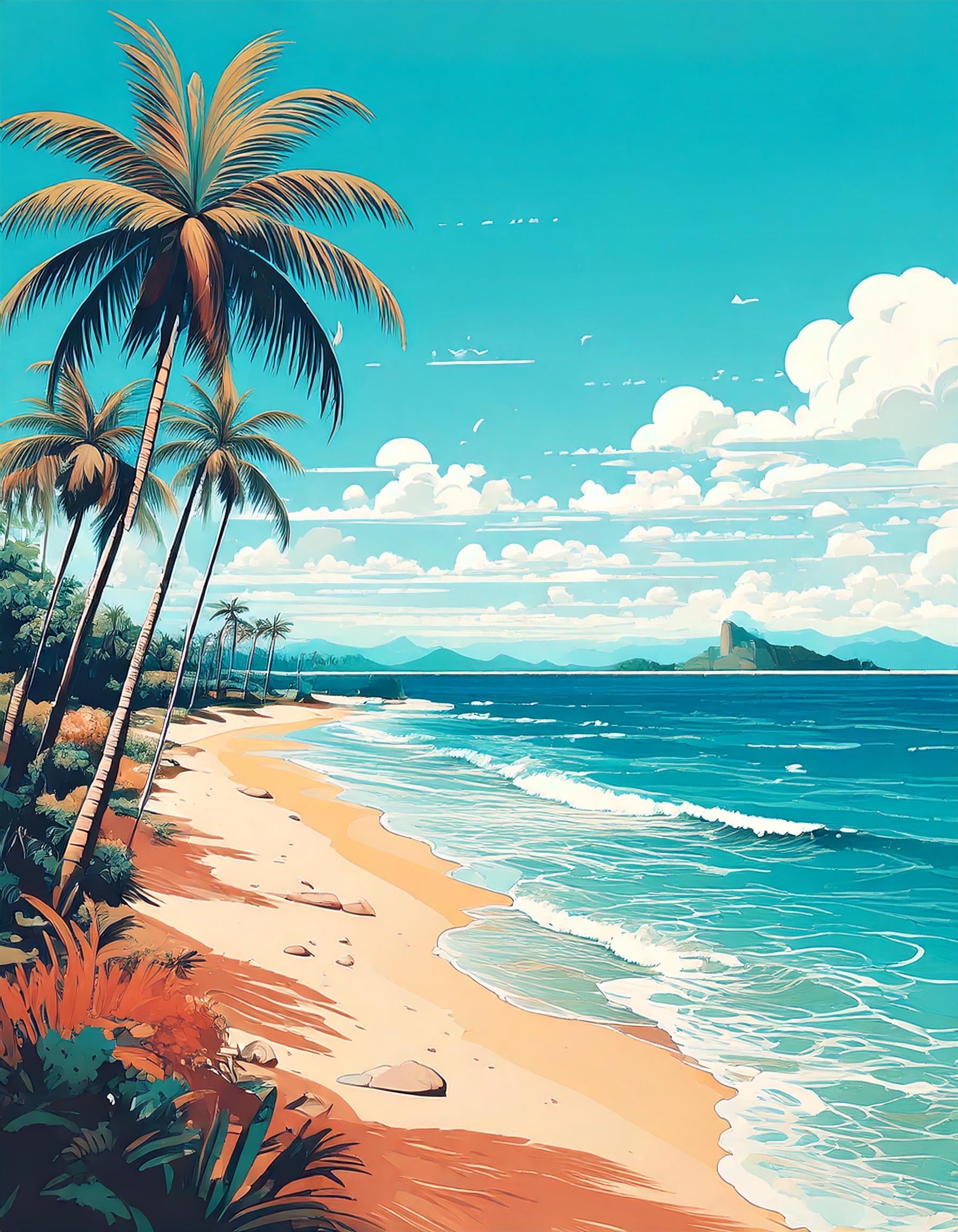 Malen nach Zahlen Queensland